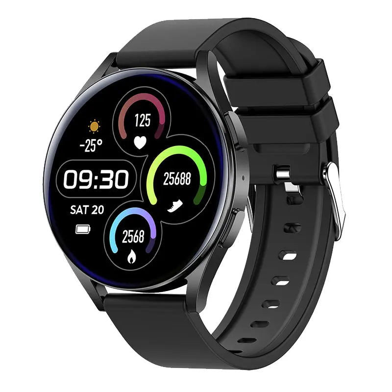 EMESA HOME Smartwatch for Men, Women : Full Touch HD Display, Blood Pressure and Oxygen Monitoring, Bluetooth Call, Sports Tracking for Android and iOS - Emesa Home