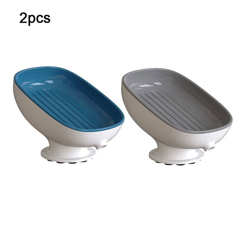 EMESA HOME Super Suction Cup Soap Dish is designed for bathroom and kitchen use. - Emesa Home