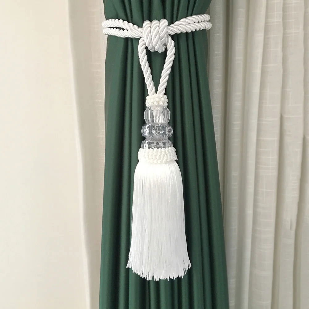 EMESA HOME Tassel Curtain Tieback Rope is a stylish and decorative accessory for your curtains. - Emesa Home