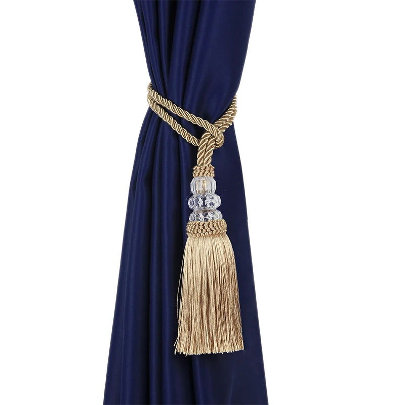 EMESA HOME Tassel Curtain Tieback Rope is a stylish and decorative accessory for your curtains. - Emesa Home