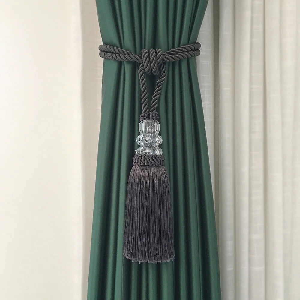 EMESA HOME Tassel Curtain Tieback Rope is a stylish and decorative accessory for your curtains. - Emesa Home