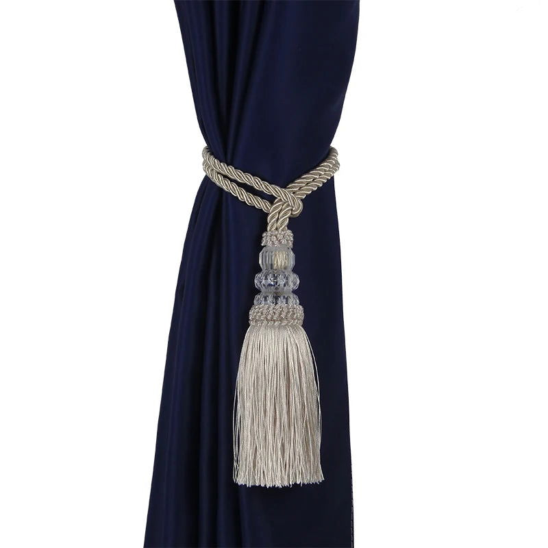 EMESA HOME Tassel Curtain Tieback Rope is a stylish and decorative accessory for your curtains. - Emesa Home