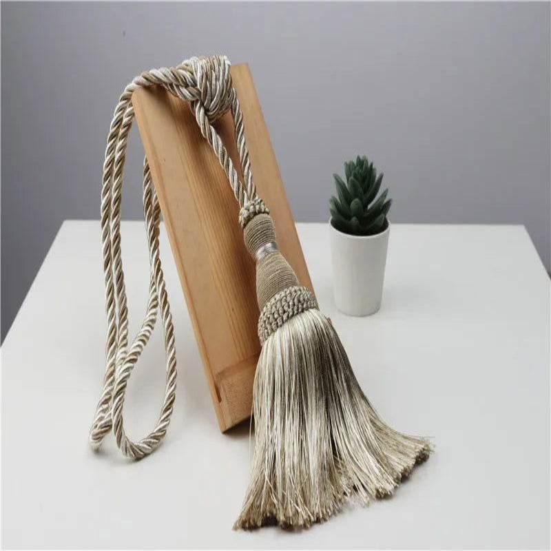 EMESA HOME Tassel Curtain Tiebacks are decorative curtain accessories designed to add a touch of style to your curtains. - EMESA HOME™