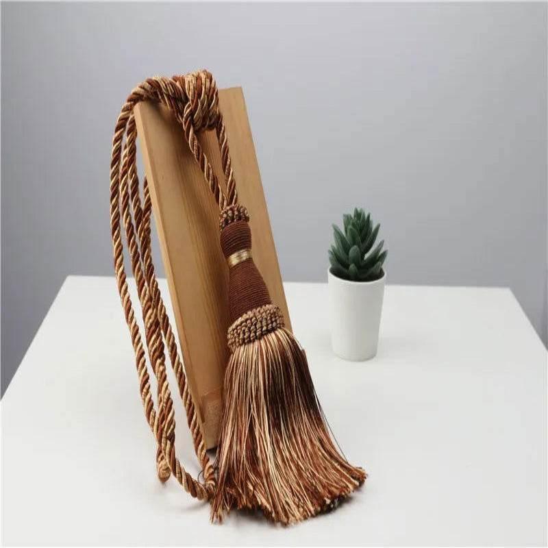 EMESA HOME Tassel Curtain Tiebacks are decorative curtain accessories designed to add a touch of style to your curtains. - EMESA HOME™