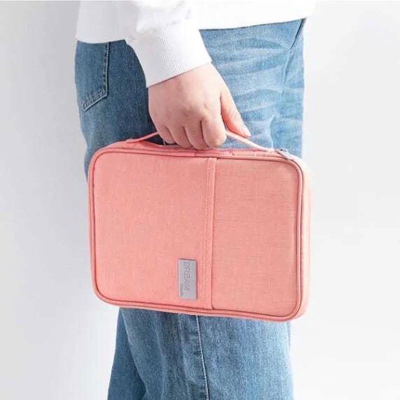 "EMESA HOME Travel Wallet Family Passport Holder: Waterproof Document Organizer and Cardholder - Emesa Home