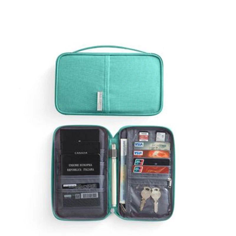 "EMESA HOME Travel Wallet Family Passport Holder: Waterproof Document Organizer and Cardholder - Emesa Home