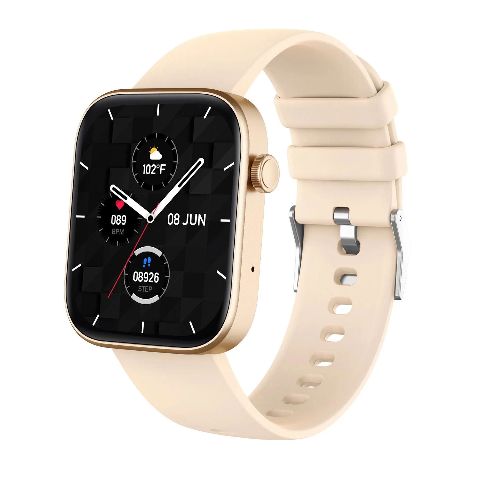 EMESA HOME Voice Calling Smartwatch: Comprehensive Health Monitoring, IP68 Waterproof, Smart Notifications, Voice Assistant - Emesa Home