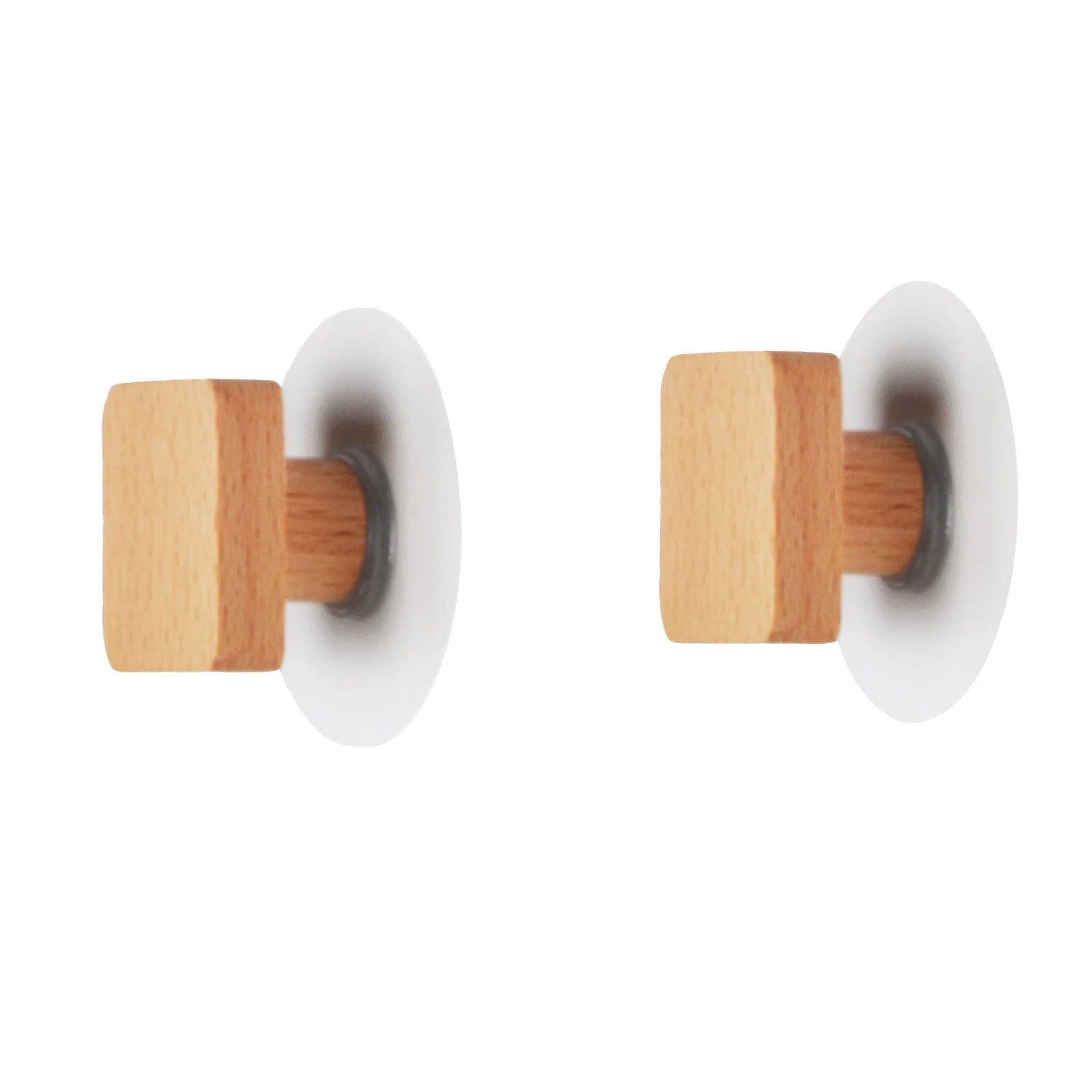 "EMESA HOME Wooden Geometric Wall Hook: Stylish Coat Peg for Bedroom Organization" - Emesa Home