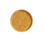 EMESA HOME-Wooden Round Serving Platter Tray - Pizza, Salad, Breakfast, Fruits, Bread, Dessert, Tea Mat, Snacks Dish - EMESA HOME™