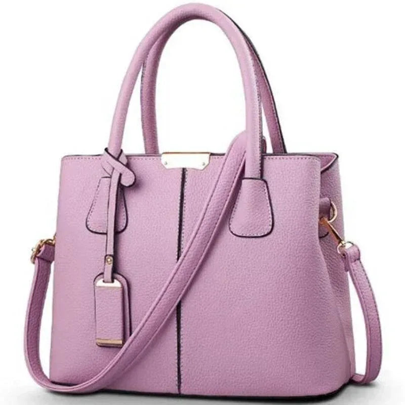 EMESA HOME Women’s PU Leather Handbag – Large Square Tote, Fashion Shoulder Crossbody Bag, Casual Ladies Purse - EMESA HOME™