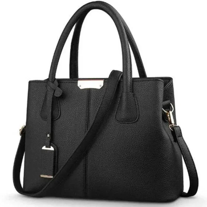 EMESA HOME Women’s PU Leather Handbag – Large Square Tote, Fashion Shoulder Crossbody Bag, Casual Ladies Purse - EMESA HOME™