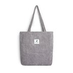 EMESA HOME Corduroy Canvas Tote Bag – Casual Reusable Shoulder Handbag for Women - EMESA HOME™