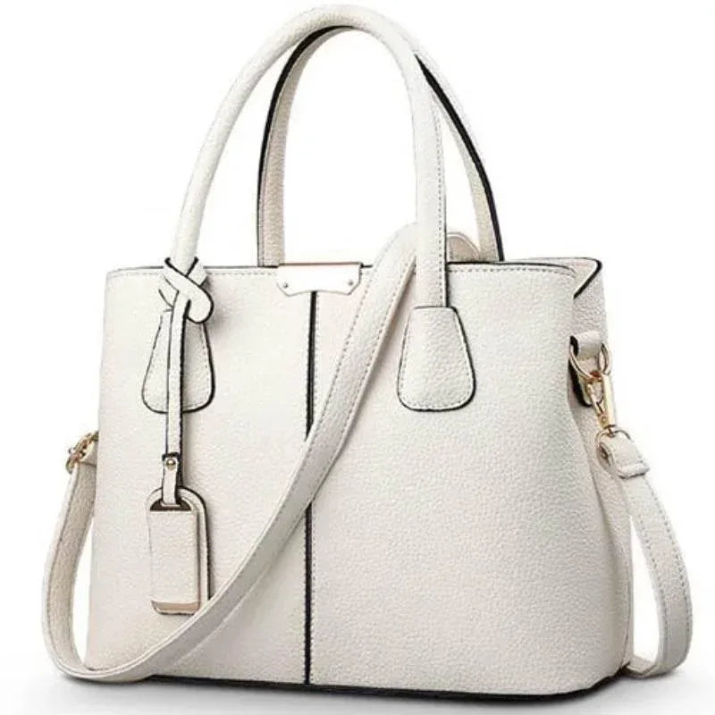 EMESA HOME Women’s PU Leather Handbag – Large Square Tote, Fashion Shoulder Crossbody Bag, Casual Ladies Purse - EMESA HOME™