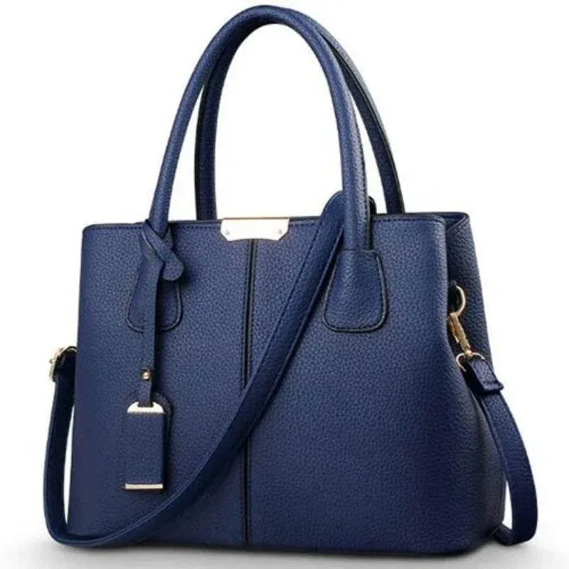 EMESA HOME Women’s PU Leather Handbag – Large Square Tote, Fashion Shoulder Crossbody Bag, Casual Ladies Purse - EMESA HOME™