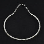 EMESA HOME Rhinestone Choker Necklace – Women’s Statement Collar with Imitation Pearls Styles - EMESA HOME™