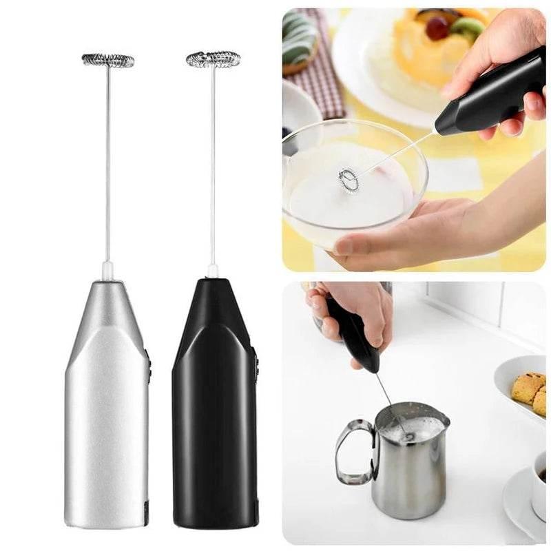 EMESA HOME Battery Handheld Egg Beater Froth Mixer, Automatic Coffee Milk Foaming Whisk, Kitchen Tool - EMESA HOME™