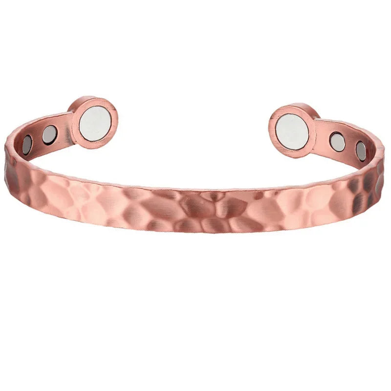 MESA HOME Pure Copper Magnetic Bracelet Cuff for Men and Women, Made from 99.9% Pure Copper. - Emesa Home