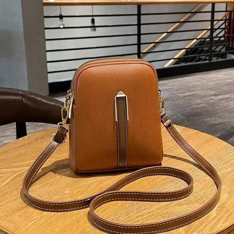 EMESA HOME Women’s Leather Shoulder Bag – Fashion Phone Crossbody Wallet Small Casual Designer Bag - EMESA HOME™