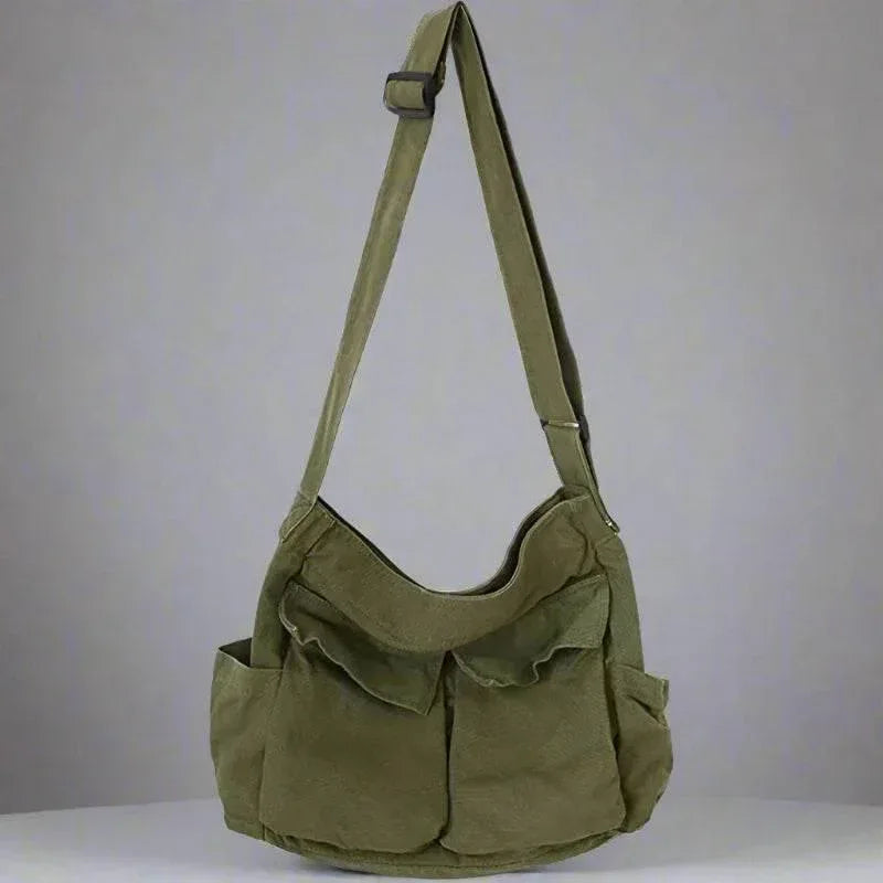 EMESA HOME Vintage Canvas Handbag Teen Shoulder Messenger Crossbody Tote Bag for Women - EMESA HOME™