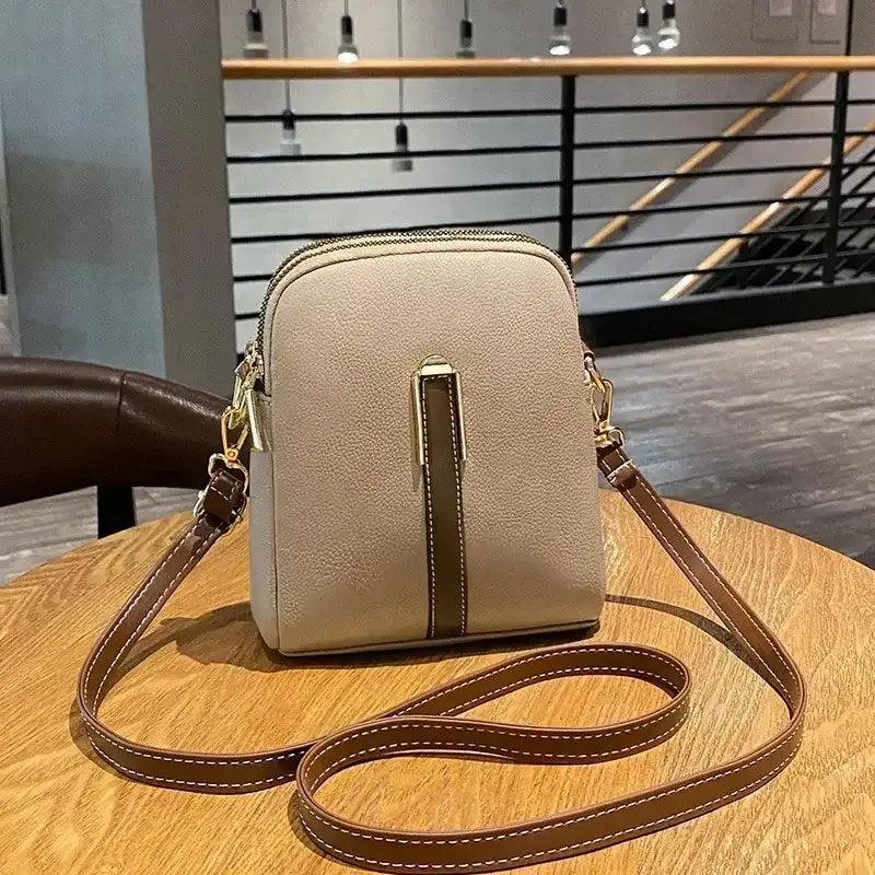 EMESA HOME Women’s Leather Shoulder Bag – Fashion Phone Crossbody Wallet Small Casual Designer Bag - EMESA HOME™