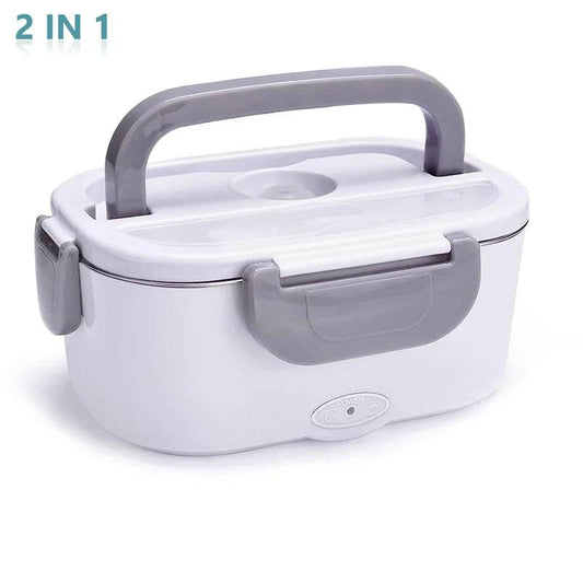 EMESA HOME Dual-Use Electric Heating Lunch Box: Versatile Leakproof Container for Home and Car Lunch Box