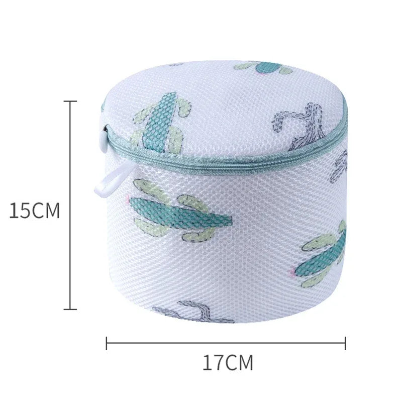 EMESA HOME Thicken Bra Washing Bag for Women – Cute Print Protective Laundry Bag for Bras Underwear Panties - Emesa Home