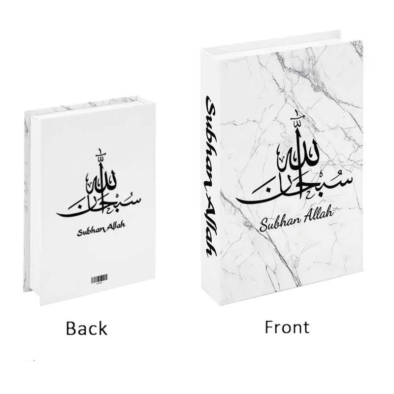 EMESA HOME Luxury Kaaba Fake Book Storage Box – Decorative Faux Book for Coffee Table, Living Room, or Bedroom - EMESA HOME™