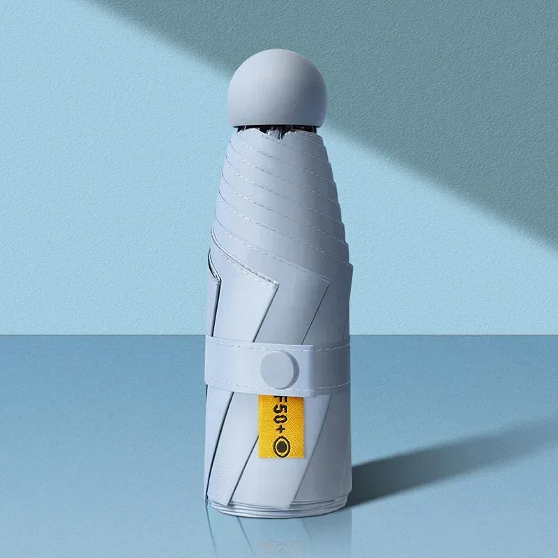 EMESA HOME Compact Foldable Mini Umbrella – Portable Lightweight Travel Umbrella with UV Protection for Sun & Rain - EMESA HOME™