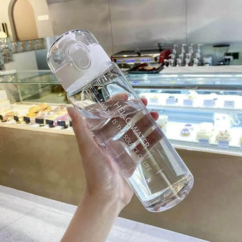 EMESA HOME Plastic Sports Water Bottle – Anti-Fall Portable Cup for Primary School Students, Summer Tea-Making Drinkware - EMESA HOME™