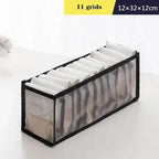 EMESA HOME Organizer for Panties, Socks, Bras, and Jeans - Foldable Wardrobe Storage Divider Box for Underwear and Clothes - EMESA HOME™