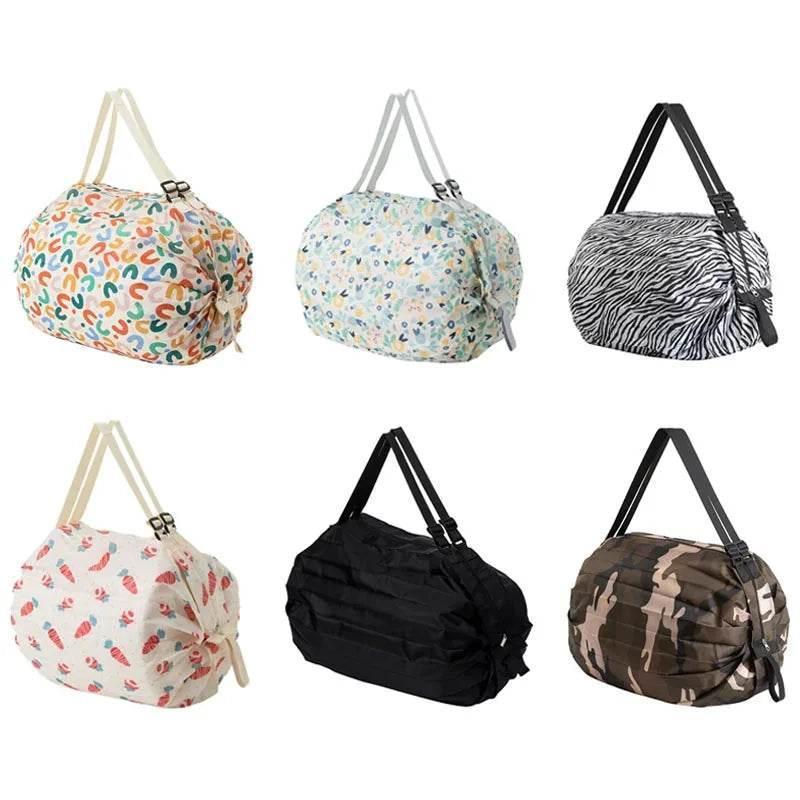 EMESA HOME Foldable Shopping Bag Waterproof Large Capacity Handbag Eco-friendly Portable Oversized Storage Bag for Travel - EMESA HOME™