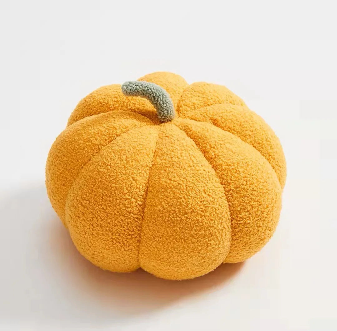 EMESA HOME Soft Plush Pumpkin Decorative Cushion – 18/28/35CM