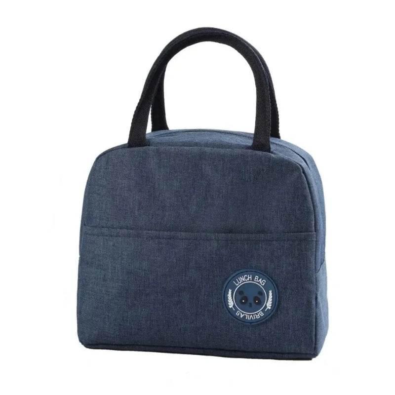EMESA HOME Insulated Lunch Bag – Portable Bento Meal Pack with Aluminum Foil Lining, Reusable Handbag Cooler for Work, School & Travel - EMESA HOME™