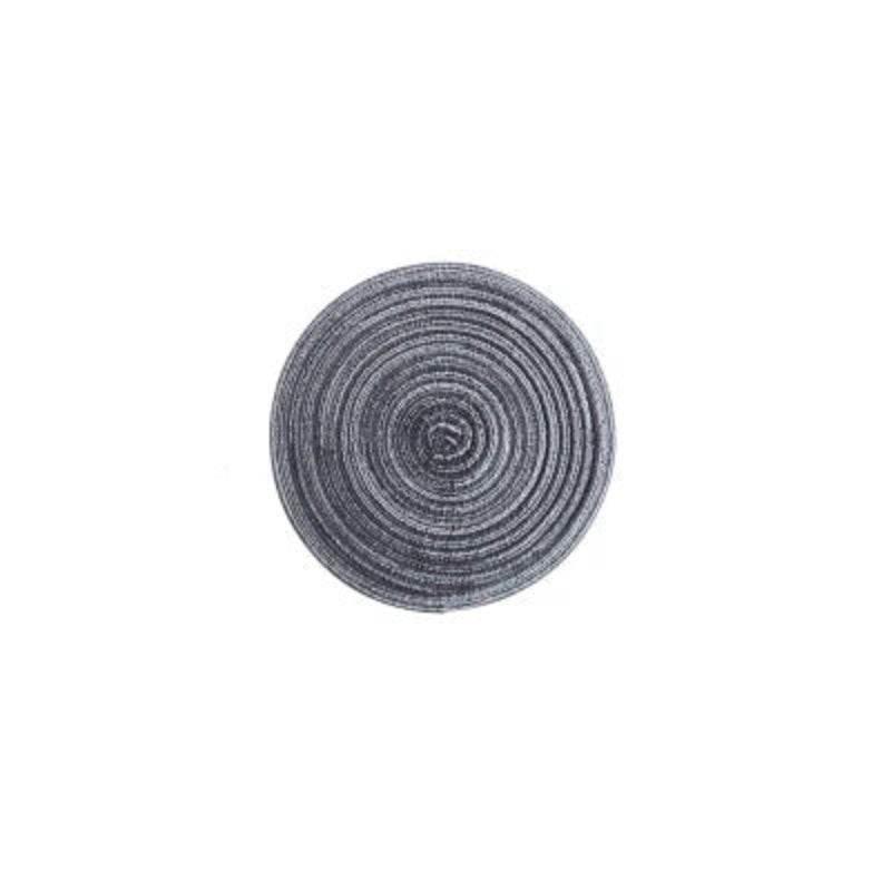 EMESA HOME 6pcs Table Mat Set: Woven Ramie placemats for a non-slip dining experience, perfect for bowls, tableware, and drink cups. - EMESA HOME™