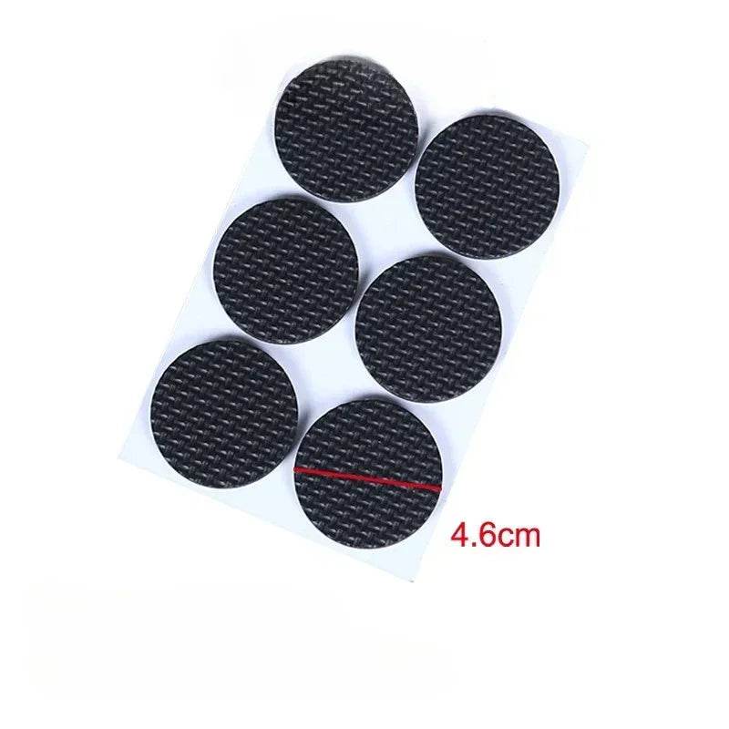 EMESA HOME Non-Slip Self-Adhesive Furniture Pads – EVA Round & Square Leg Protectors for Tables, Chairs, Sofas & Floors 6Pcs 4.6cm Diameter
