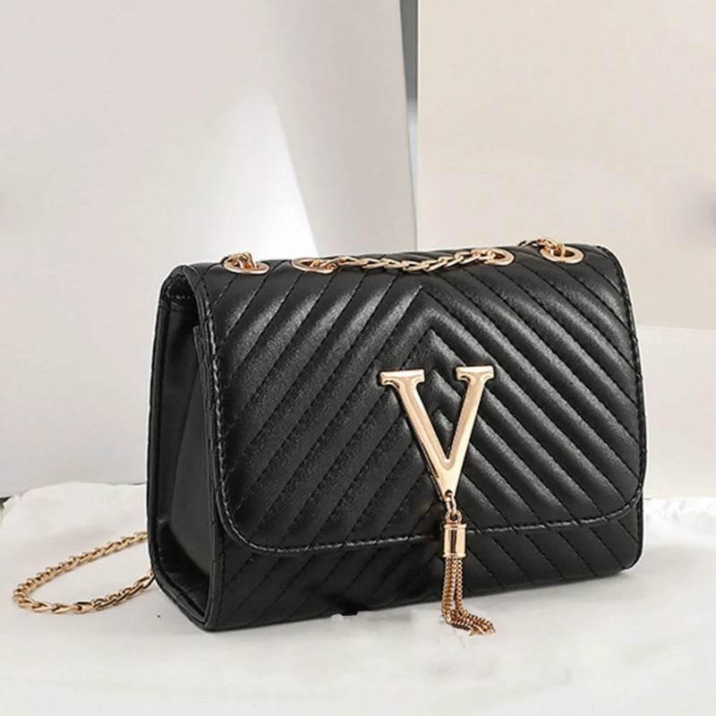EMESA HOME Women’s Luxury Handbag – Small PU Leather Crossbody Shoulder Bag with Sequins, Casual & Elegant Purse - EMESA HOME™