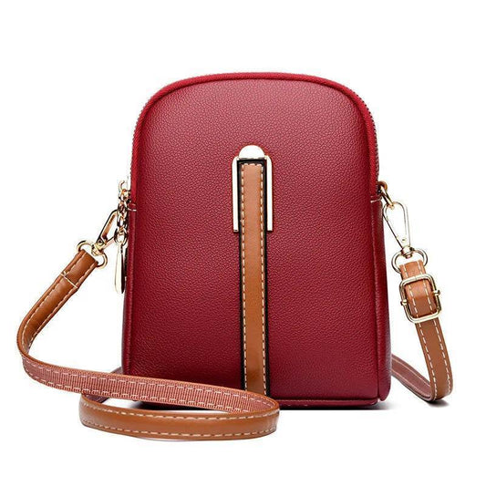 EMESA HOME Genuine Leather Luxury Handbag – Designer Women’s Cowhide Shoulder & Crossbody Bag, Elegant Messenger Purse - Emesa Home