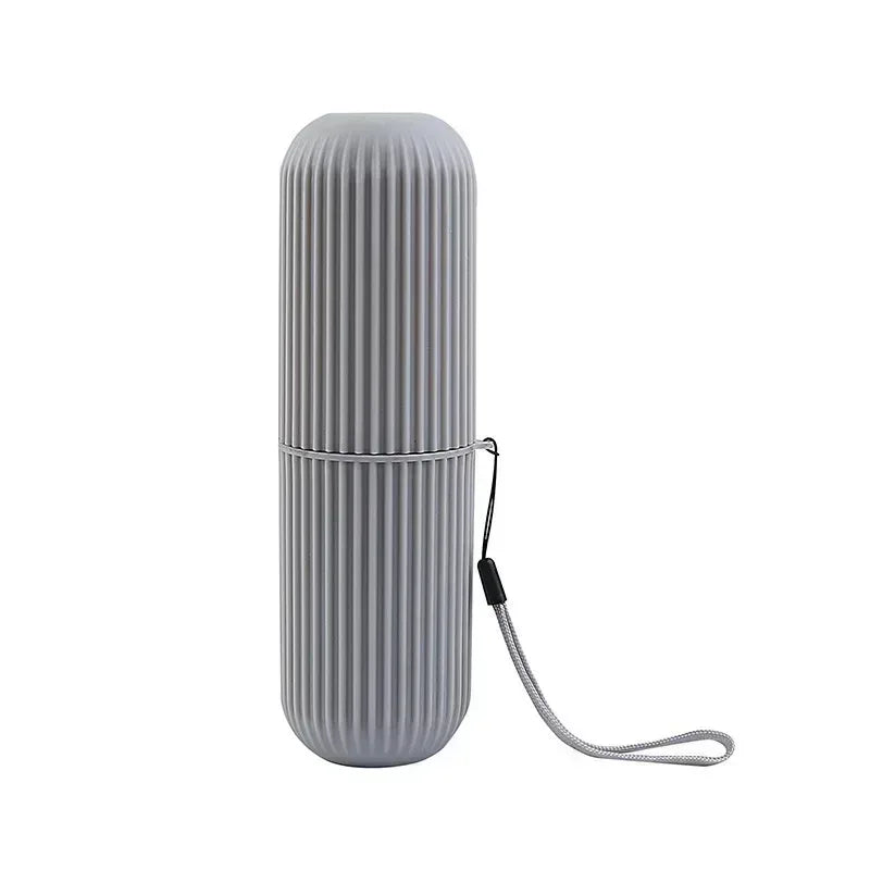 EMESA HOME Portable Toothbrush & Toothpaste Holder – Travel Toiletries Storage Case for Camping, Bathroom, and Daily Use - EMESA HOME™