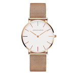 EMESA HOME Women’s Black Stainless Steel Watch – Waterproof Fashion Wristwatch with Bracelet Strap, Sport & Casual Elegant Design - EMESA HOME™
