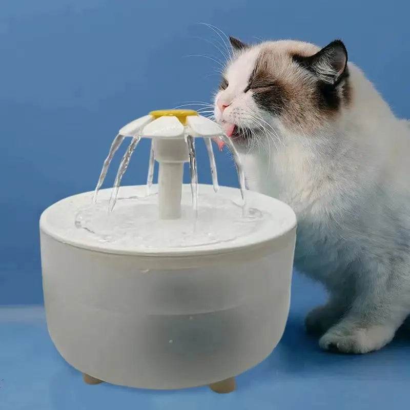 EMESA HOME Pet Water Fountain – 1200mL USB Electric Cat Water Dispenser with Auto Filter & Silent Circulation for Cats and Small Pets