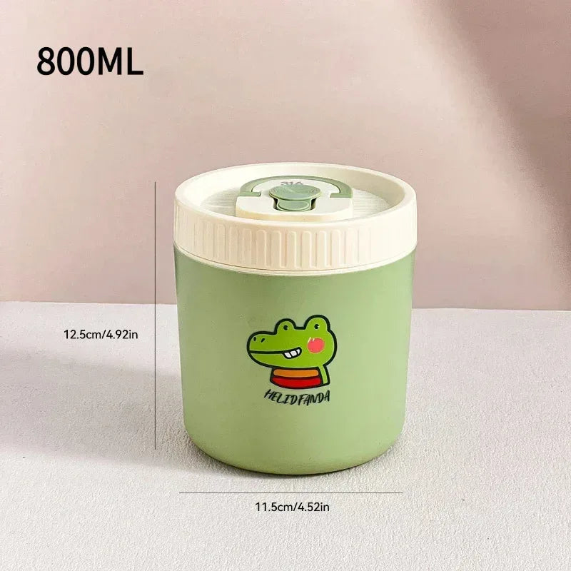 EMESA HOME Microwave Sealed Thermal Bento Lunch Box – 304 Stainless Steel Insulated Food Container - EMESA HOME™