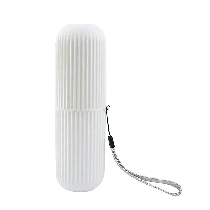 EMESA HOME Portable Toothbrush & Toothpaste Holder – Travel Toiletries Storage Case for Camping, Bathroom, and Daily Use - EMESA HOME™