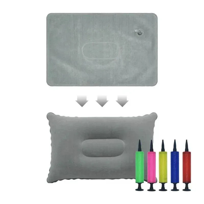 EMESA HOME Inflatable Camping Pillow is designed for maximum comfort during travel, camping, or outdoor adventures - EMESA HOME™