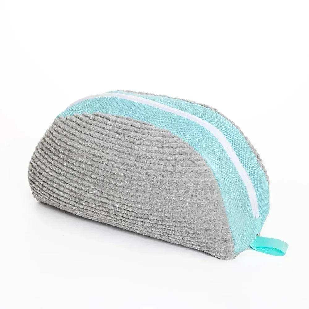 EMESA HOME Shoe Washing Machine Bag & Cleaning Brush Set – Durable Laundry Shoe Protector with Soft Bristle Brush - EMESA HOME™