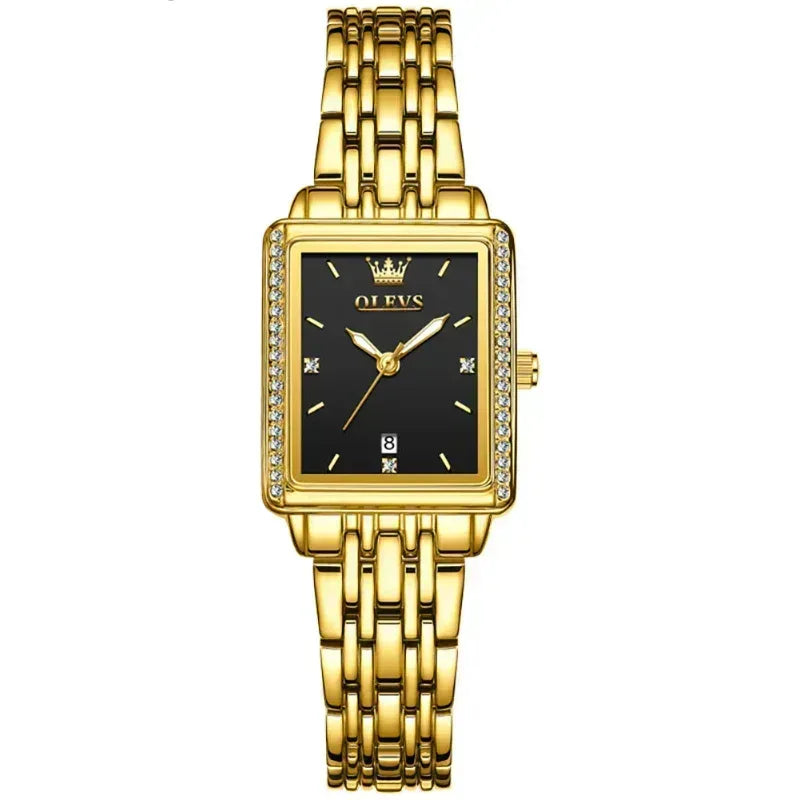 EMESA HOME Elegant Quartz Women’s Wristwatch – Luxury Waterproof Luminous Date Watch - EMESA HOME™