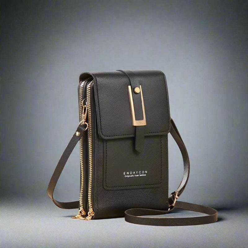 EMESA HOME Touch Screen Cell Phone Bag – Soft Leather Wallet, Hand Purse, Crossbody for Women, Small Handbag, Affordable - EMESA HOME™
