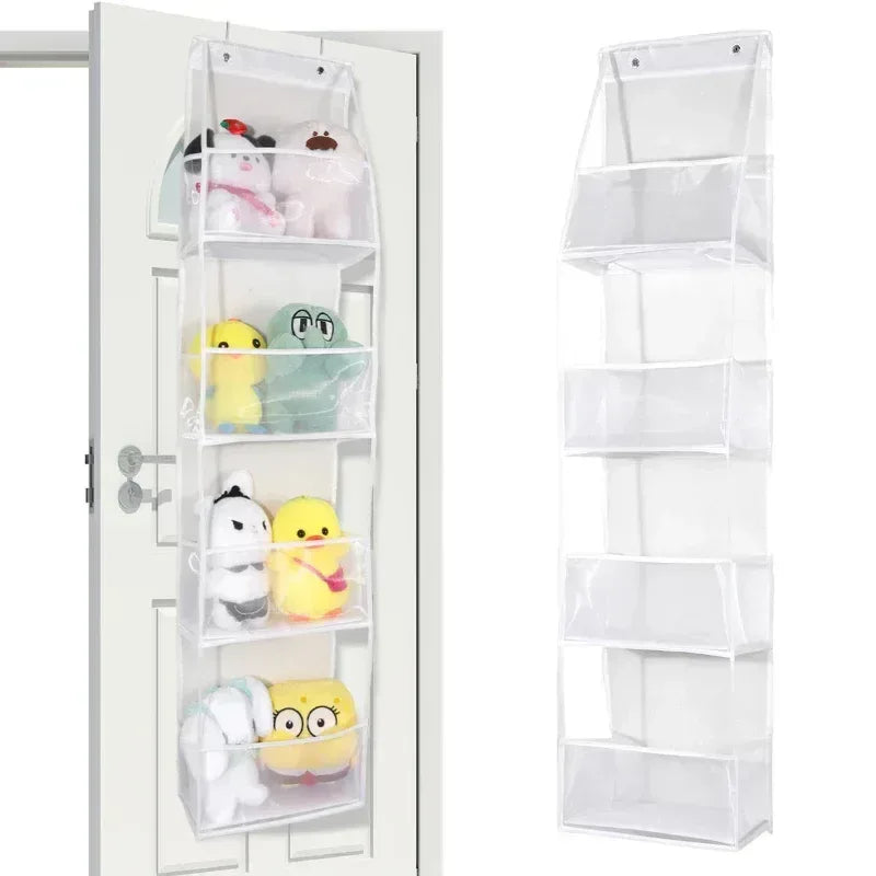 EMESA HOME Over-the-Door Hanging Organizer – 4/6 Layer Storage for Cosmetics, Nursery, Bathroom, Closet, Bedroom & Dorm - EMESA HOME™