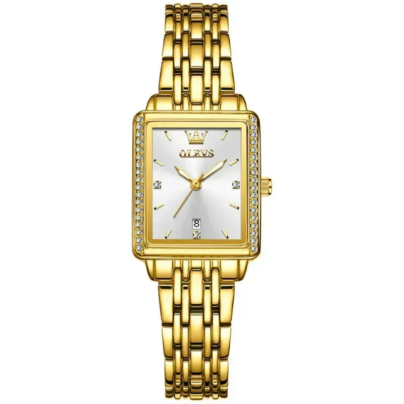 EMESA HOME Elegant Quartz Women’s Wristwatch – Luxury Waterproof Luminous Date Watch - EMESA HOME™