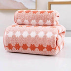 EMESA HOME Bamboo Charcoal Coral Velvet Bath Towel – Thickened, Super Absorbent & Quick-Drying for Bathroom Use - EMESA HOME™