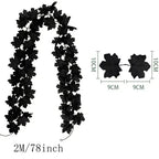 EMESA HOME 200CM Artificial Maple Leaf Garland Vine for Autumn Decor